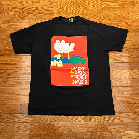 Authentic Vintage Woodstock 1994 Music Festival T shirt size XL single stitch - Picture 1 of 6
